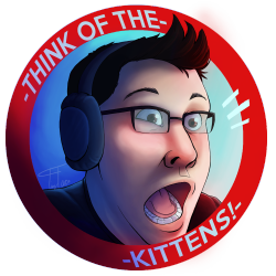 thetinytaco:  So I’m now a big time fan of Markiplier, and I really don’t know what took me so long to watch his videos, but I was missing out (BIG TIME)So whenever you are having a bad day~ Think of the kittens! (and markiplier ;)Scene is at 3:33-