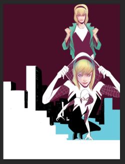 fantomelle-deactivated20160103:  Gwen Stacy, Spider-Woman Art