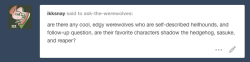 ask-the-werewolves:ask-the-werewolves:@ikksnay Ask / Patreon