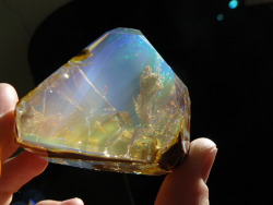 stunningpicture:  The ocean is inside of this opal.