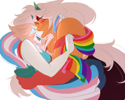 jasker: jasper and pearl say TRANS RIGHTS!!!  @ all of the wonderful