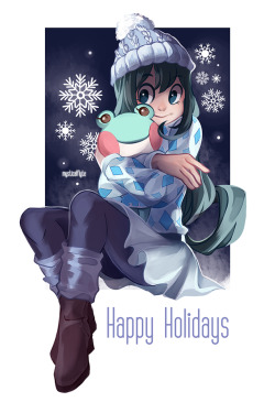 mysticalflyte: Ending the year with two lovely frogs! Twitter