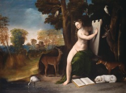 lionofchaeronea:Circe and Her Lovers in a Landscape, Dosso Dossi,