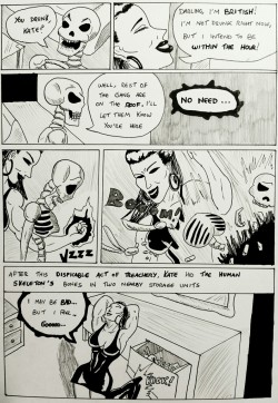 SYMBIOTE SURPRISE page 02  The Human Skeleton is down! What nefarious