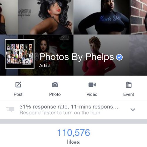 Woooo!!!!! 110,000 likes!!!!! #team phelps movement is growing!!!!!  Thank you for reshares, retweets…recommending me as your photographer!!!! #dmv #Baltimore #photosbyphelps #gettinglikes #hardworking Photos By Phelps IG: @photosbyphelps I make