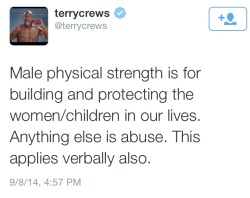 mandyqueenofsquats:  aravenhairedmaiden:  gbcnt:  Terry Crews