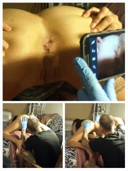 dysfunctional-amateurs:  Butthole tattoo.  ? Which hole ?