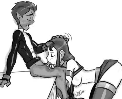chillguysmut: Custom Earth Bonding Patreon request done by @aeolus06/ @aeolusxxx of Teen Titans’ Starfire and Beast.