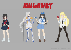 donovan-drago:  Kill la Rwby by hearts-and-pins Well, I’ve