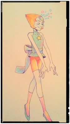 brokenhorns:  I coloured 2 of the gems last night and Pearl was