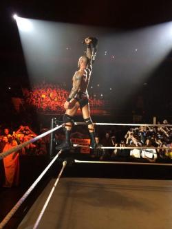 The spotlight loves Randy Orton!