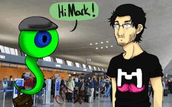 one-messed-up-pup:  I’m pretty sure this is how @markiplier meeting therealjacksepticeye for the first time is going to go. Pretty sure………..