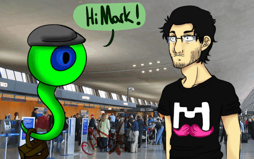 one-messed-up-pup:  I’m pretty sure this is how @markiplier meeting therealjacksepticeye for the first time is going to go. Pretty sure………..