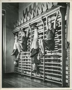 historicaltimes:  Women’s athletics at Russell Sage College,