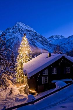 bluepueblo:  Mountain Cabin, Basel, Switzerland photo via meredith