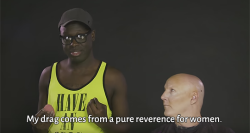 starvingxminds: liveitout:  Bob The Drag Queen explains why he