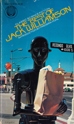 The Best Of Jack Williamson (Del Rey, 1978). Cover art by Ralph McQuarrie.From Ebay.