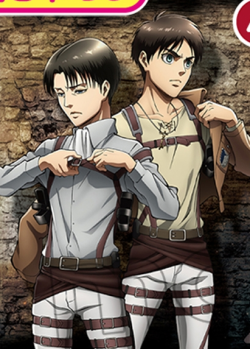 snkmerchandise: News: Levi & Eren Clear File (2017) Original