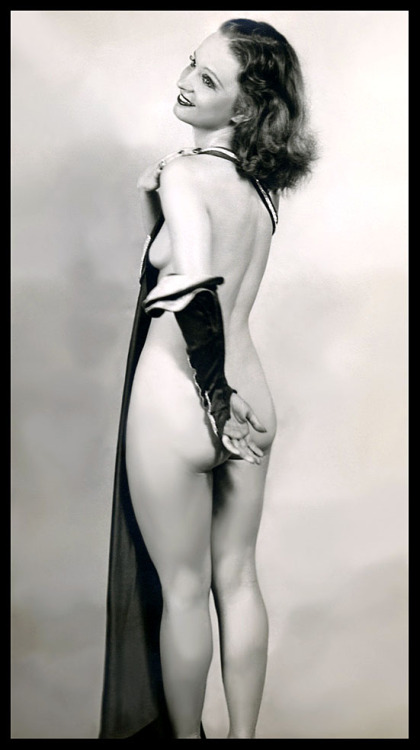 Betty Rowland     aka. “The Ball of Fire”.. A very early promotional photo..