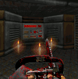 vgjunk:  Doom (Back to Saturn X WAD with Brutal Doom), PC.