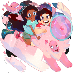 highjinkx:  Stevonnie and Lion design for my shop !! this was