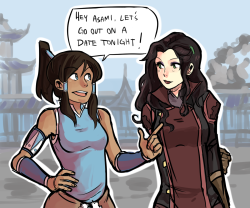 beroberos:  Asami likes you as you are Korra, you don’t need