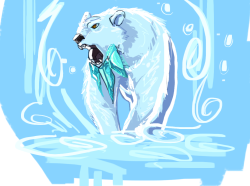 cabooseebooks:  day 12 fav ice type - beartic hello beautiful