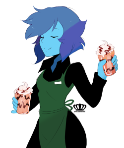 barista lapis warm up doodle ~