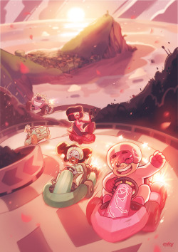 Finally allowed to show this! My piece for the @crystalgemzine​.