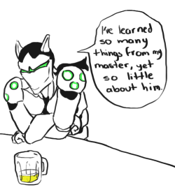 sir–damian:Genji´s saltiness on that line made me realize