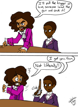 A Hamilton comic I made based on a comment I saw somewhere. I