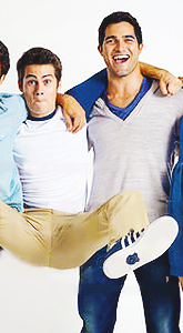 dylanlinski:  Dylan O'brien and Tyler Hoechlin in Entertainment