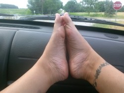 toered2:  Our afternoon drive….  Love them soles