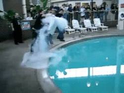 thatscienceguy:  Liquid Nitrogen thrown on a swimming pool. 