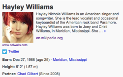 istillloveparamore:  BING THAT IS NOT HAYLEY WILLIAMS… MAYBE
