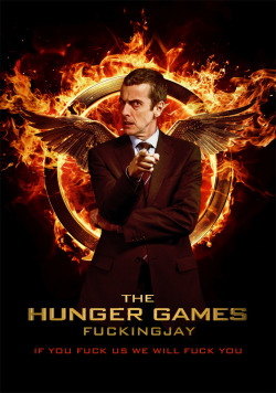 madwitart:   Malcolm Tucker would burn the Hunger Games.And the