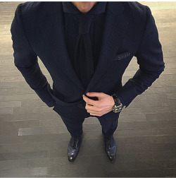 fashionforblokes:  Keepin’ it classy. Whatever it is you do