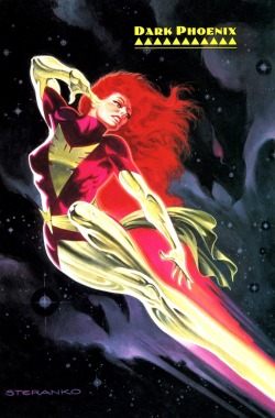 astonishingx:  Dark Phoenix by Jim Steranko 