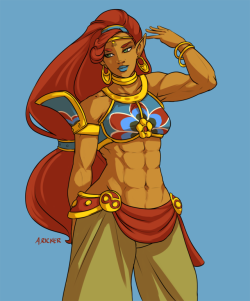 adrianricker:Those new Gerudo designs in Breath of the Wild got