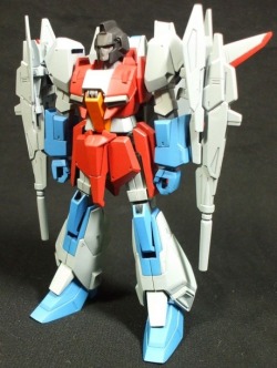 ani-plamo:  1/144 HGUC Zeta Gundam -Starscream [Transformers]