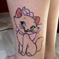 inkeddisney:  Little Miss Marie done by @hipmaruda #InkedDisney