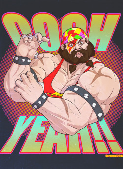 so, some people want my opinion on the new sfv outfits, Laura looks good, the others meeeeh, but HOLY SHIIT ZANGIEF, i fucking hate Zangief but his new outfit make me draw this =D!