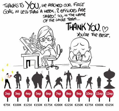 lastmancomics:  https://www.kickstarter.com/projects/42220914/lastman-la-serie-tv-animee  In less than a week, you made that VERY important first step possible. Thank you so much to all the 1216 backers so far. It’s only the beginning, there is still
