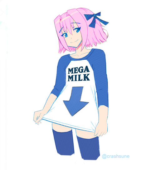 crashsune:I’ve wanted to draw Astolfo wearing this shirt for