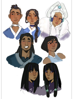 lesueurpeas:  some water tribe faves