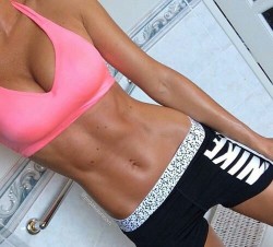 fitnessgirl103:  ~ Fitness Time ~ Fitspiration   Via definitecuties.