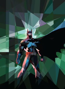  Batman & Bane by Kate Jones 