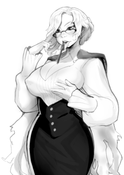 eymbeeart: Glynda Goodwitch for a commissioner.I think i told