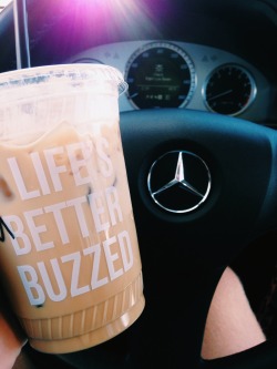 sassafranski:  buzzed in the benz