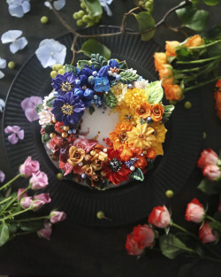 culturenlifestyle: Stunning Buttercream Floral Cakes That Are